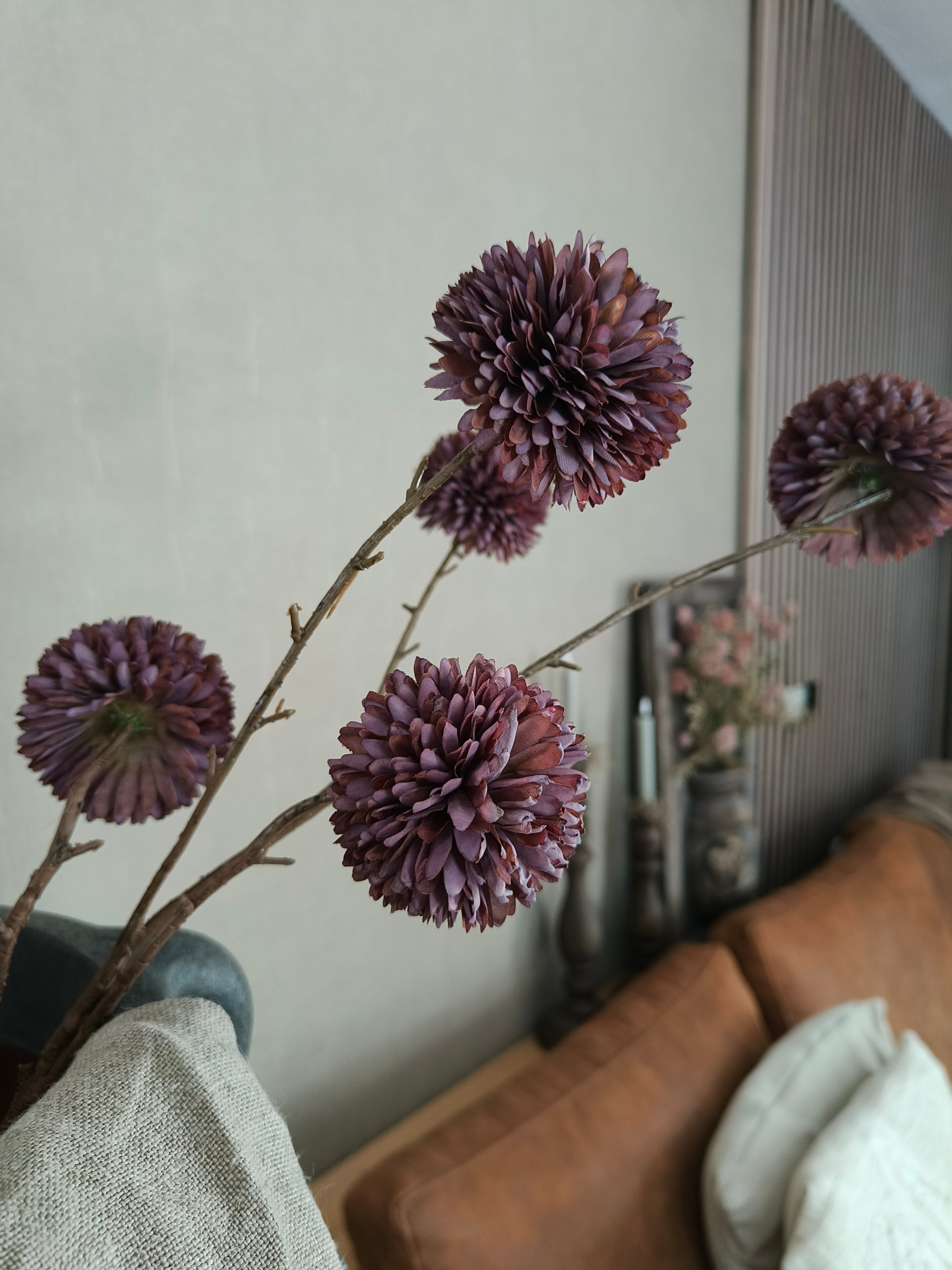 Kunst chrysant tak